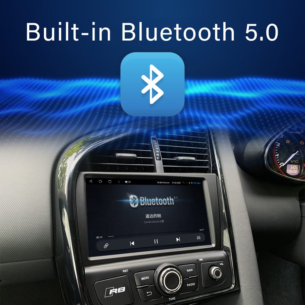 Audi R8 V8 V10 Gen1 2007-2015 New Android 13 Head Unit Touch Screen with CarPlay