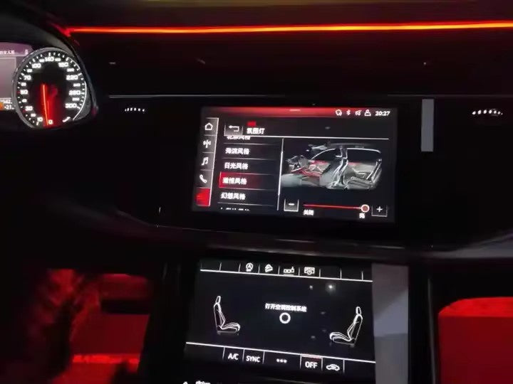 Audi LED Atmosphere Light Ambient Lights for Audi Q8 2019-2024 Decorative Ambient Light
