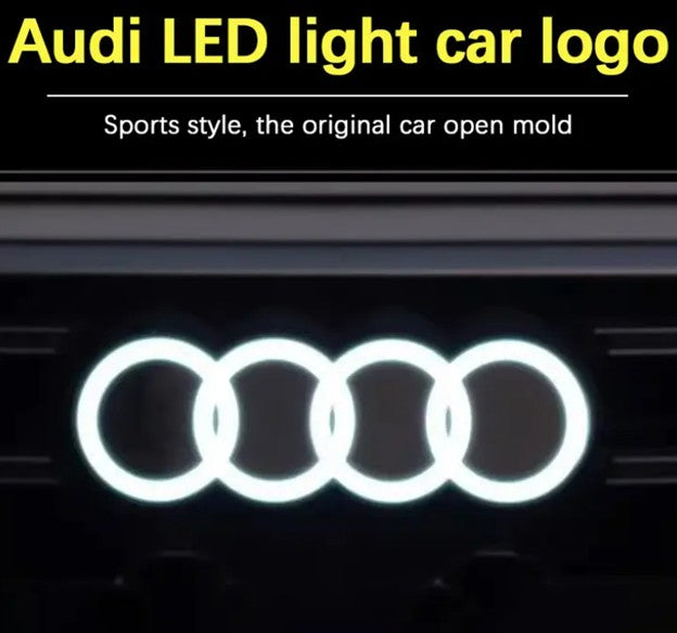 Animated LED Front Audi Grille Rings Light