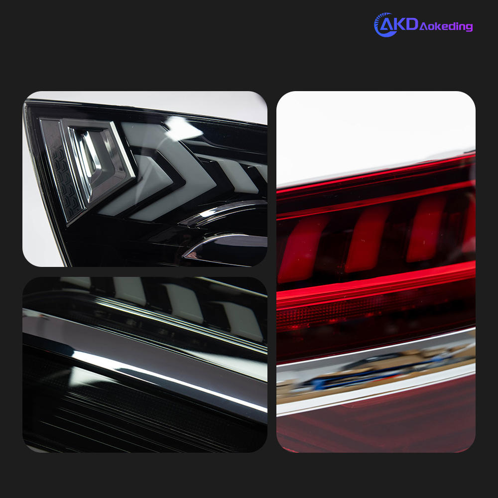 Car Lights for Audi Q7 LED Tail Light 2007-2016 Dynamic Signal Animation Rear Trunk Stop Brake 12V Automotive Accessories