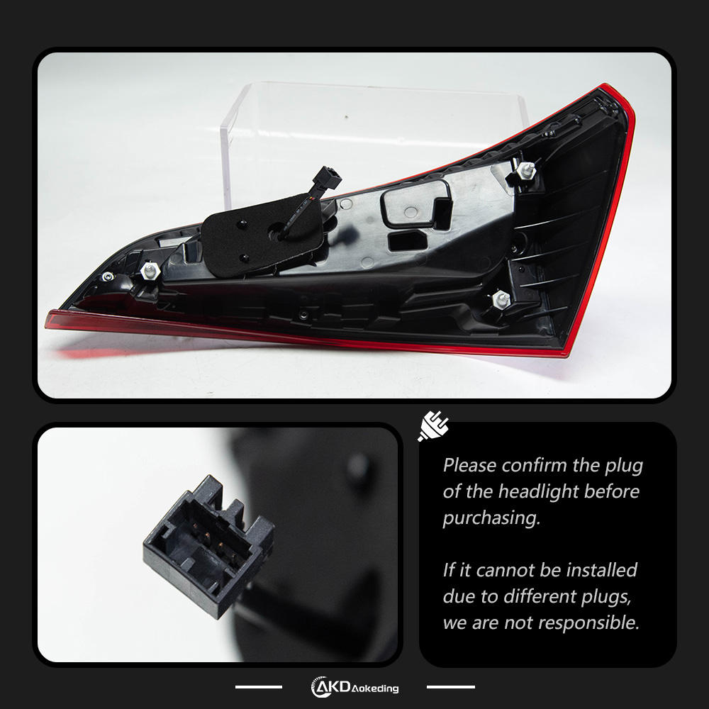 For Audi Q5 Led Tail Light Taillights 2008-2018 Dynamic Signal Animation Rear Lamp Stop Brake Reverse Automotive Accessories