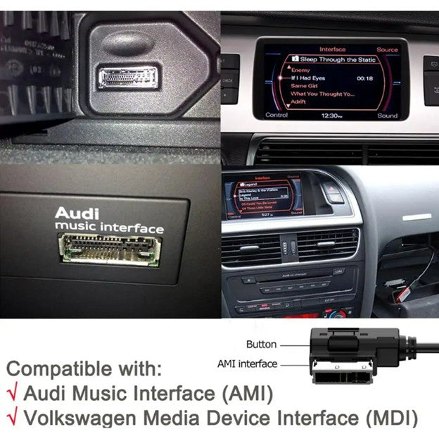 AudiGear MMI Patch cables and Bluetooth Adapters