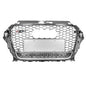 Audi A3 S3 8V 2013-2016 RS3 Quattro Style Hex Mesh Front Grille